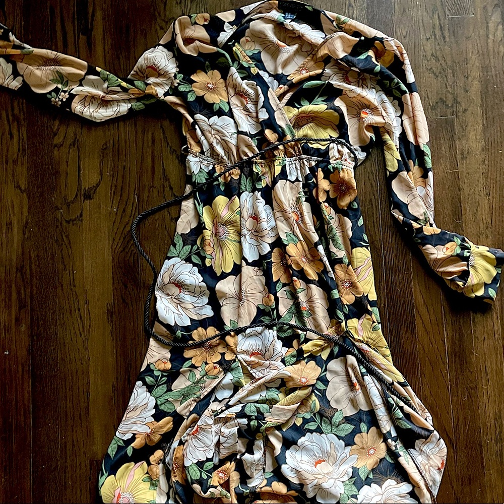 Floral maxi dress-boho style
